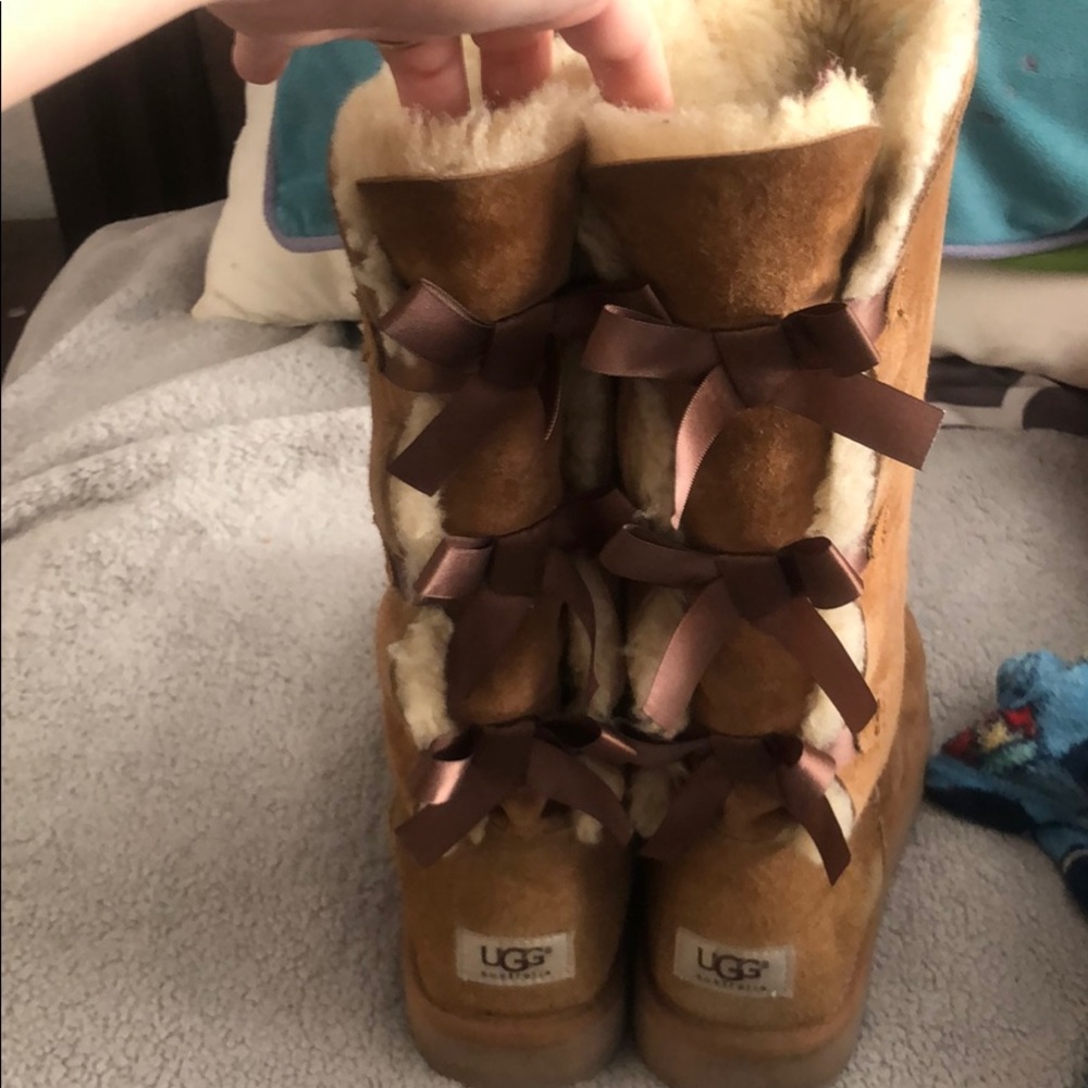 Ugg Bailey Bow boots.